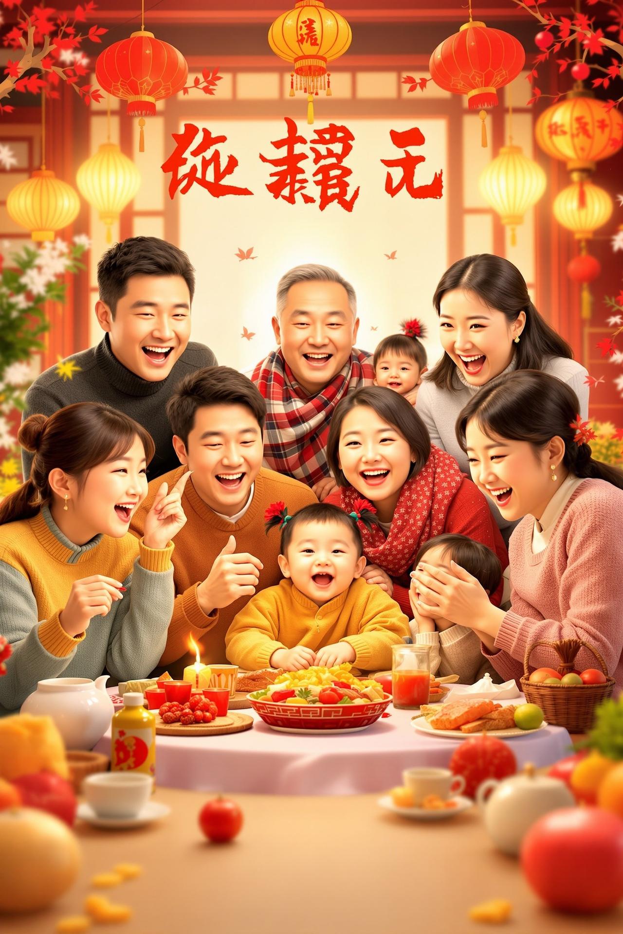 开心一家人 - 蜜芽热播喜剧电影海报